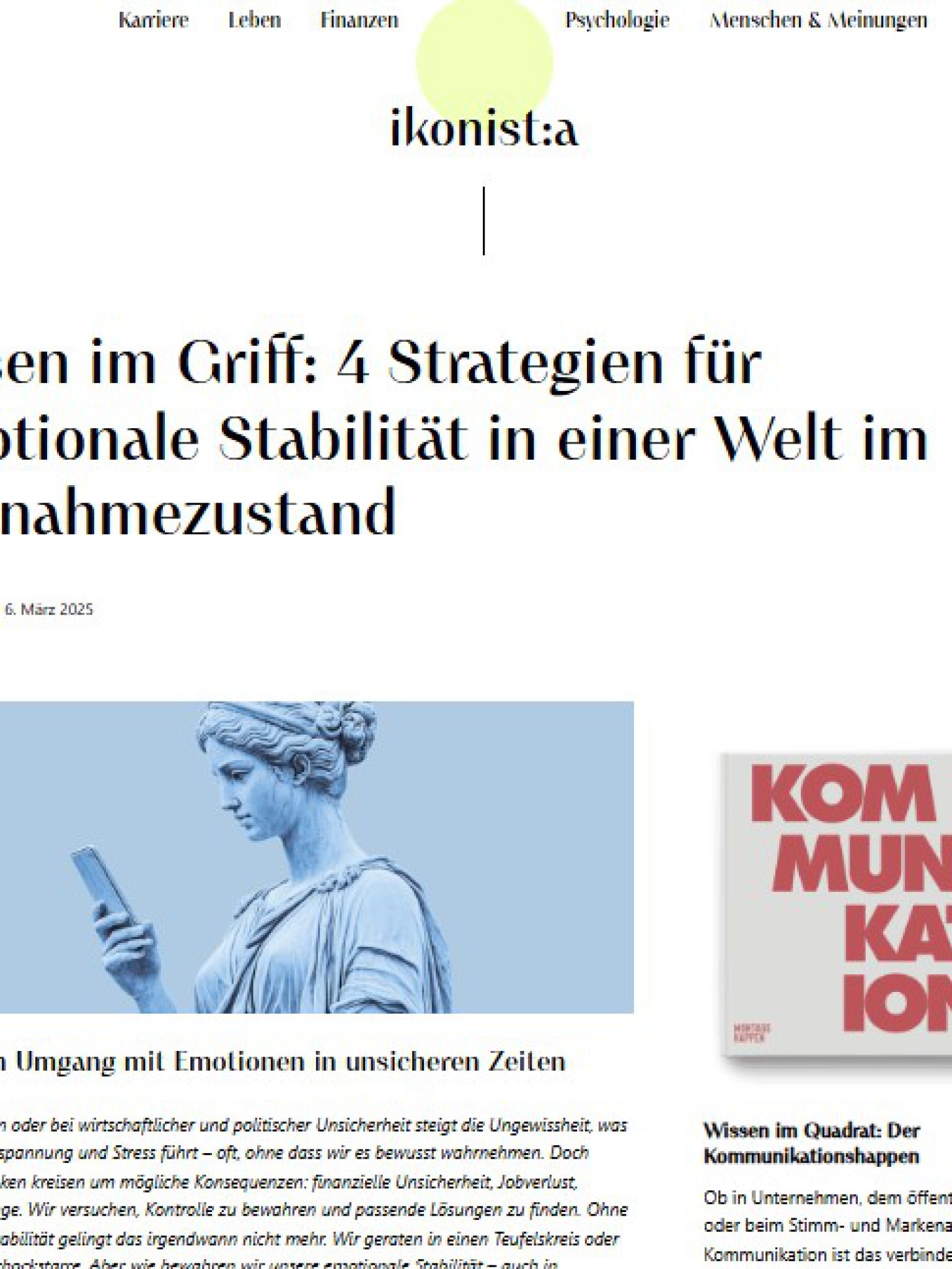 Artikel Olga Harlamova